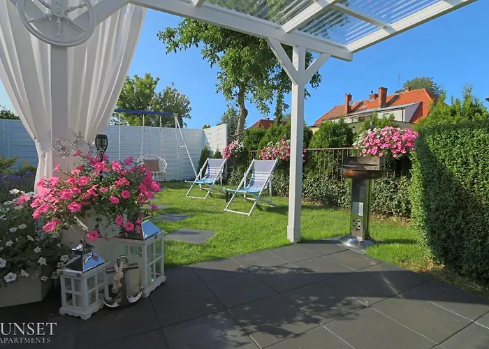 Sunset - Z Ogrodem Grilem I Parkingiem! شقة