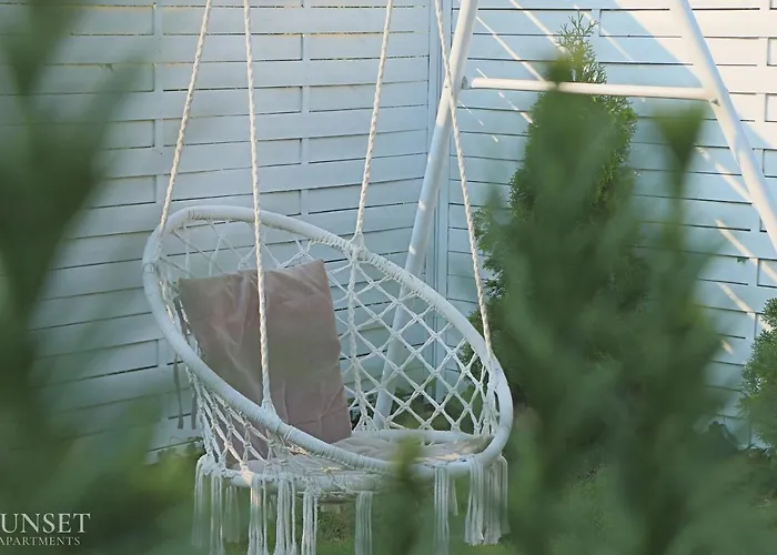 شقة Sunset - Z Ogrodem Grilem I Parkingiem!