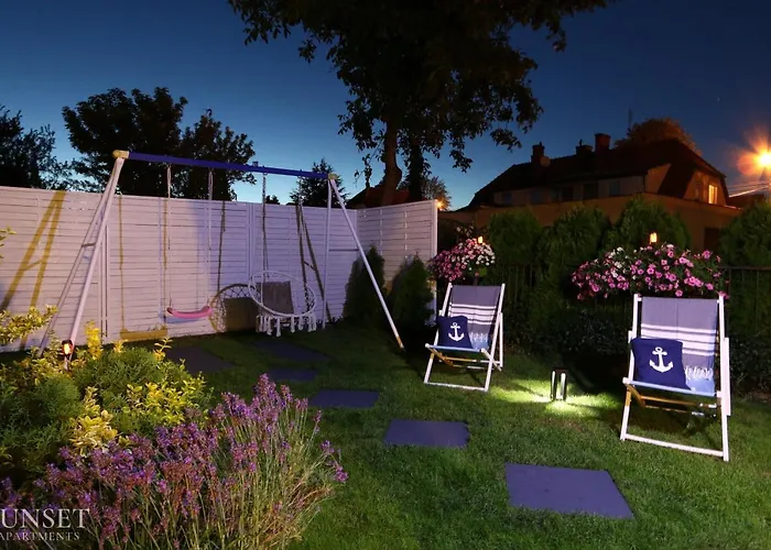 شقة Sunset - Z Ogrodem Grilem I Parkingiem! سفينويتشي